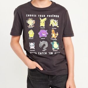 NWT - Choose Your Pokémon! Kids Pokémon Graphic T-Shirt - Old Navy